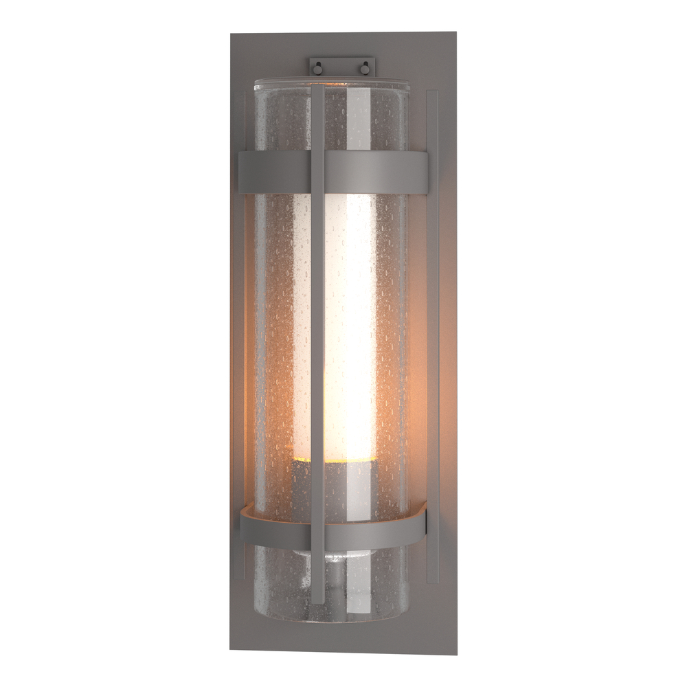 Torch  Seeded Glass XL Outdoor Sconce