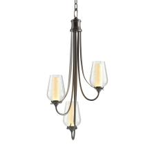 Hubbardton Forge - Canada 103033-SKT-14-ZS0354 - Flora 3 Arm Chandelier