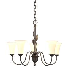 Hubbardton Forge - Canada 103052-SKT-14-GG0067 - Forged Leaves 5 Arm Chandelier