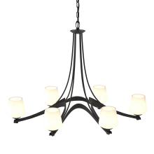 Hubbardton Forge - Canada 104106-SKT-10-GG0236 - Oval Ribbon 6 Arm Chandelier