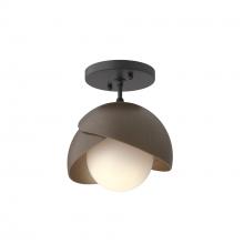 Hubbardton Forge - Canada 121377-SKT-10-05-GG0711 - Brooklyn 1-Light Double Shade Semi-Flush