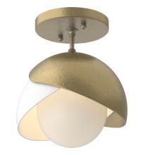 Hubbardton Forge - Canada 121377-SKT-86-02-GG0711 - Brooklyn 1-Light Double Shade Semi-Flush