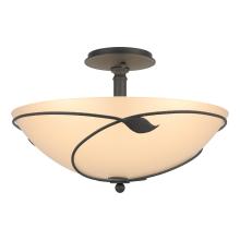Hubbardton Forge - Canada 126732-SKT-20-SS0052 - Forged Leaves Large Semi-Flush