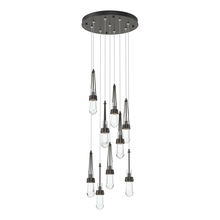 Hubbardton Forge - Canada 131108-SKT-STND-14-ZM0434 - Link 9-Light Clear Glass Pendant