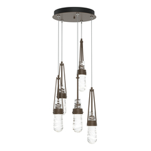 Hubbardton Forge - Canada 131120-SKT-STND-05-YJ0434 - Link 5-Light Blown Glass Pendant