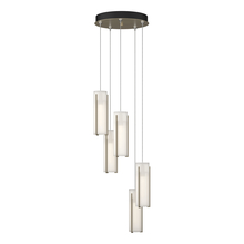 Hubbardton Forge - Canada 131124-SKT-STND-84-GG0065 - Exos Glass 5-Light Pendant