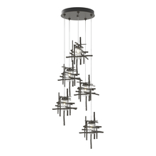 Hubbardton Forge - Canada 131126-SKT-STND-07-II0728 - Tura 5-Light Seeded Glass Pendant