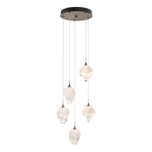 Hubbardton Forge - Canada 131137-SKT-LONG-05-WP0754 - Chrysalis 5-Light Small Crystal Pendant