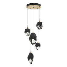 Hubbardton Forge - Canada 131139-SKT-STND-86-BP0756 - Chrysalis 5-Light Mixed Crystal Pendant