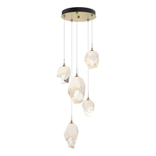 Hubbardton Forge - Canada 131139-SKT-STND-86-WP0756 - Chrysalis 5-Light Mixed Crystal Pendant