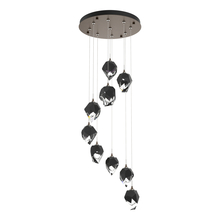 Hubbardton Forge - Canada 131140-SKT-STND-05-BP0754 - Chrysalis 9-Light Small Crystal Pendant