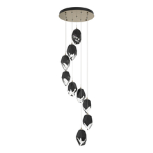 Hubbardton Forge - Canada 131141-SKT-LONG-84-BP0755 - Chrysalis 9-Light Large Crystal Pendant