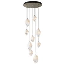 Hubbardton Forge - Canada 131142-SKT-LONG-86-WP0756 - Chrysalis 9-Light Mixed Crystal Pendant