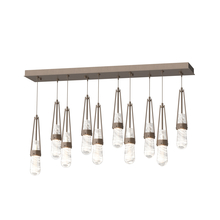 Hubbardton Forge - Canada 131200-SKT-STND-05-YJ0434 - Link 10-Light Blown Glass Pendant