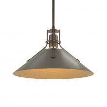 Hubbardton Forge - Canada 134550-SKT-MULT-05-07 - Henry Medium Steel Shade Pendant