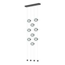 Hubbardton Forge - Canada 139057-LED-STND-10-YL0668 - Abacus 9-Light Ceiling-to-Floor LED Pendant