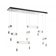 Hubbardton Forge - Canada 139101-LED-STND-85-ZM0696 - Libra 7-Light Double Linear LED Pendant