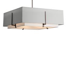 Hubbardton Forge - Canada 139635-SKT-MULT-05-SF2012-SJ2401 - Exos Square Large Double Shade Pendant