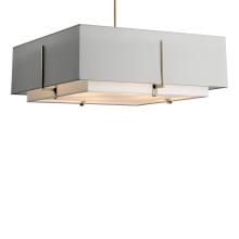 Hubbardton Forge - Canada 139635-SKT-MULT-84-SF2012-SJ2401 - Exos Square Large Double Shade Pendant