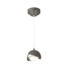 Hubbardton Forge - Canada 161183-SKT-STND-07-85-GG0711 - Brooklyn Double Shade Low Voltage Mini Pendant