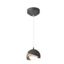 Hubbardton Forge - Canada 161183-SKT-STND-10-84-GG0711 - Brooklyn Double Shade Low Voltage Mini Pendant