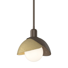 Hubbardton Forge - Canada 181183-SKT-MULT-05-86 - Brooklyn Double Shade Mini Pendant