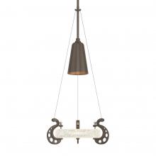 Hubbardton Forge - Canada 187510-SKT-MULT-05-YG0547 - Lens Mini Pendant