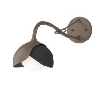 Hubbardton Forge - Canada 201377-SKT-05-10-GG0711 - Brooklyn 1-Light Double Shade Long-Arm Sconce