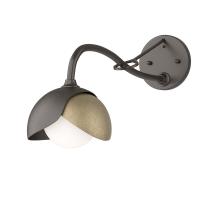 Hubbardton Forge - Canada 201377-SKT-14-84-GG0711 - Brooklyn 1-Light Double Shade Long-Arm Sconce