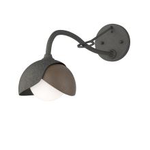 Hubbardton Forge - Canada 201377-SKT-20-05-GG0711 - Brooklyn 1-Light Double Shade Long-Arm Sconce