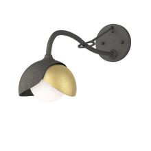 Hubbardton Forge - Canada 201377-SKT-20-86-GG0711 - Brooklyn 1-Light Double Shade Long-Arm Sconce