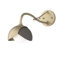 Hubbardton Forge - Canada 201377-SKT-84-07-GG0711 - Brooklyn 1-Light Double Shade Long-Arm Sconce