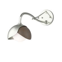 Hubbardton Forge - Canada 201377-SKT-85-05-GG0711 - Brooklyn 1-Light Double Shade Long-Arm Sconce