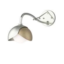 Hubbardton Forge - Canada 201377-SKT-85-84-GG0711 - Brooklyn 1-Light Double Shade Long-Arm Sconce