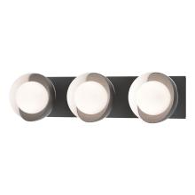 Hubbardton Forge - Canada 201378-SKT-10-02-GG0711 - Brooklyn 3-Light Straight Double Shade Bath Sconce