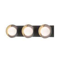 Hubbardton Forge - Canada 201378-SKT-10-86-GG0711 - Brooklyn 3-Light Straight Double Shade Bath Sconce