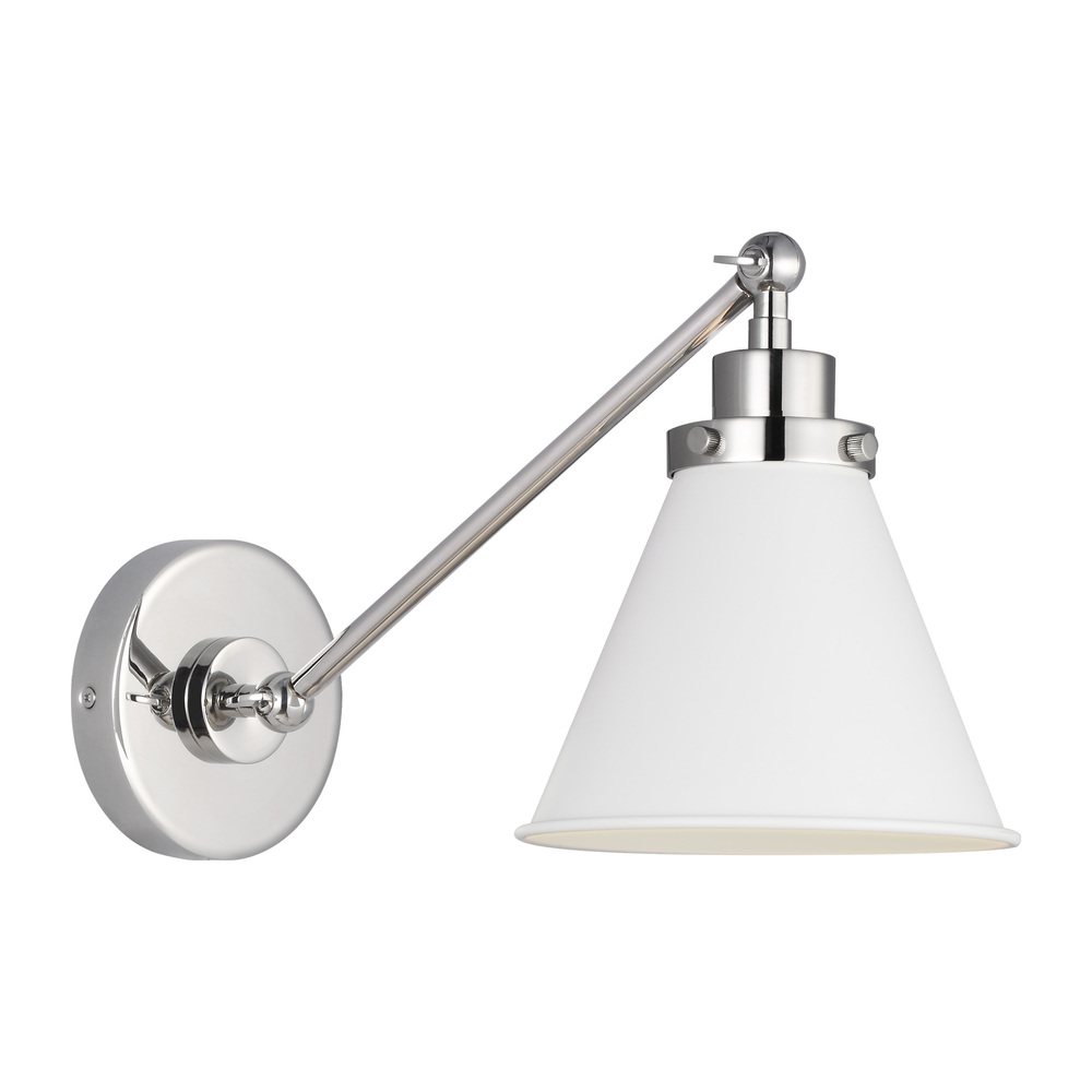 Wellfleet Single Arm Cone Task Sconce