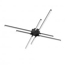 Dals STRFM-3K-BK - 32 Inch Star LED Flush Mount