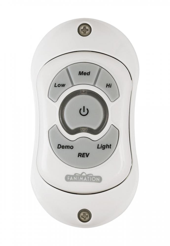 Hand Held Remote Reversing - Fan Speed/Light-WH