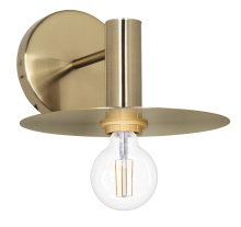 Eglo Canada 900733A - 1 LT Open Bulb Wall Light w/ Brushed Gold finish