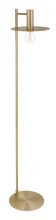 Eglo Canada 900735A - 1 LT Floor Lamp w/ Brushed Gold Finish & Brushed Gold Disc Shade