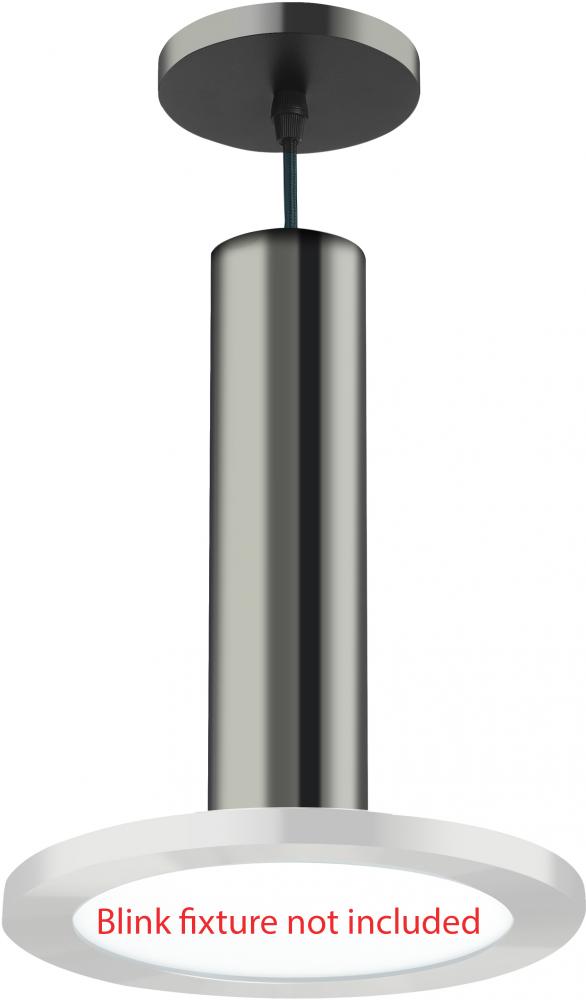 9" Blink Pendant Kit- Polished Nickel Finish