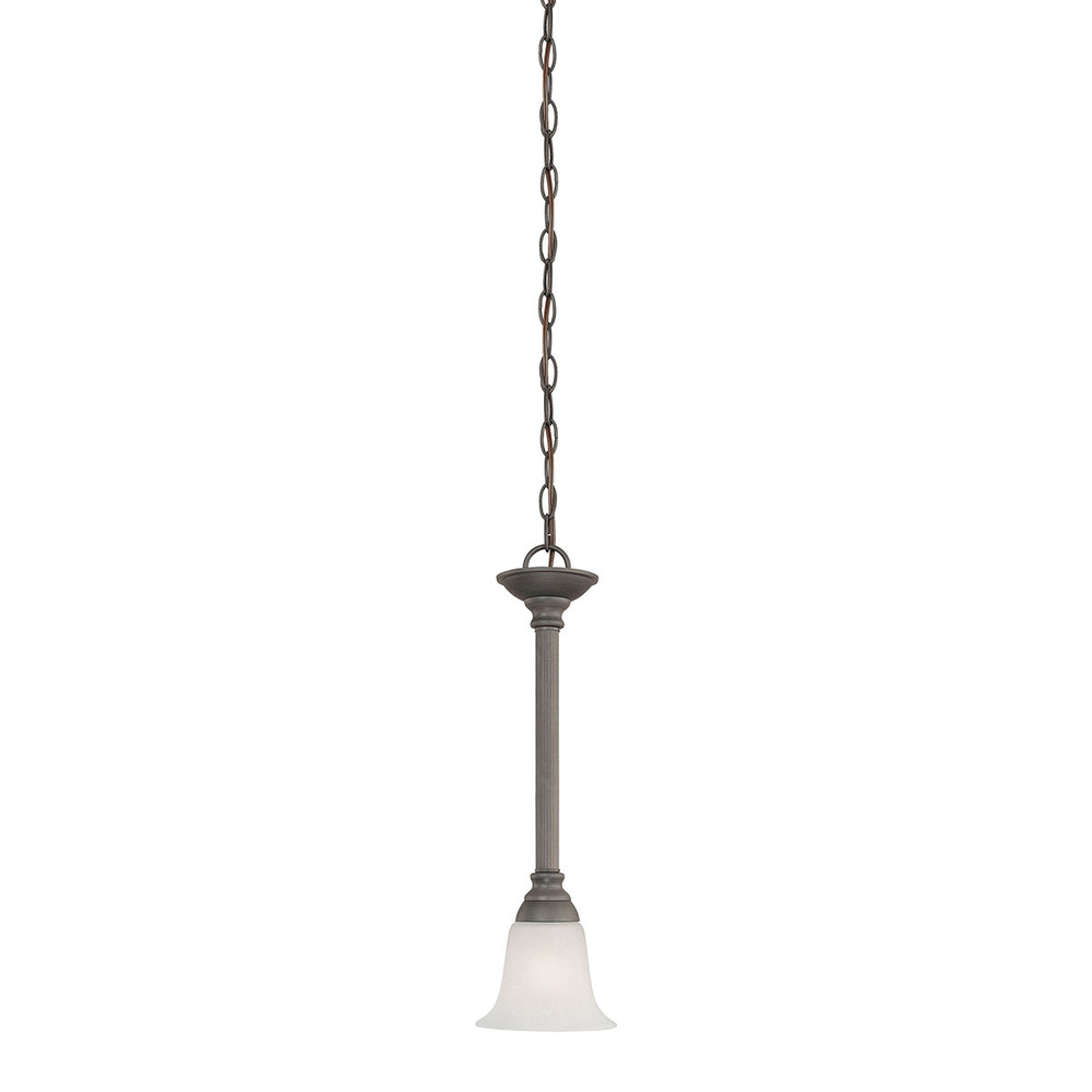 Thomas - Riva 6'' Wide 1-Light Mini Pendant - Painted Bronze