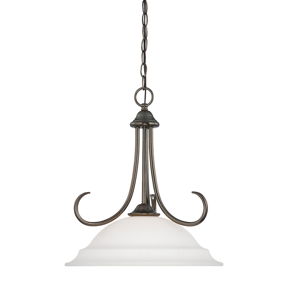 Thomas - Bella 16'' Wide 1-Light Pendant - Oiled Bronze