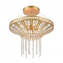  82227/4 - Fantania 18'' Wide 4-Light Chandelier - Champagne Gold