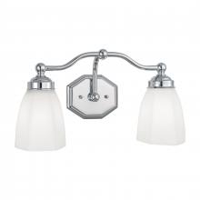 ELK Home 8319-CH-HXO - Trevi 17'' Wide 2-Light Vanity Light - Brushed Nickel