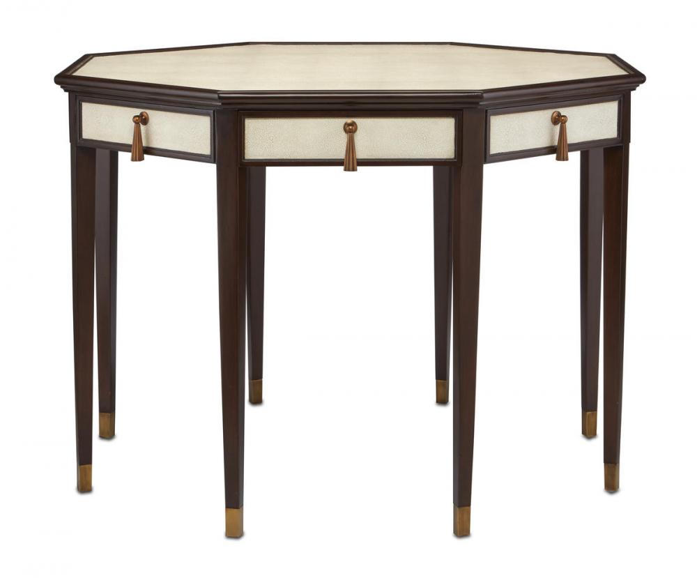 Evie Shagreen Entry Table