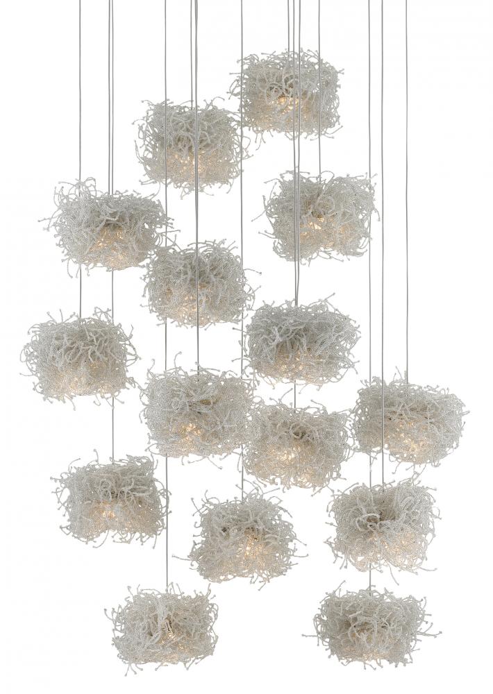 Birds Nest 15-Light Round Mult