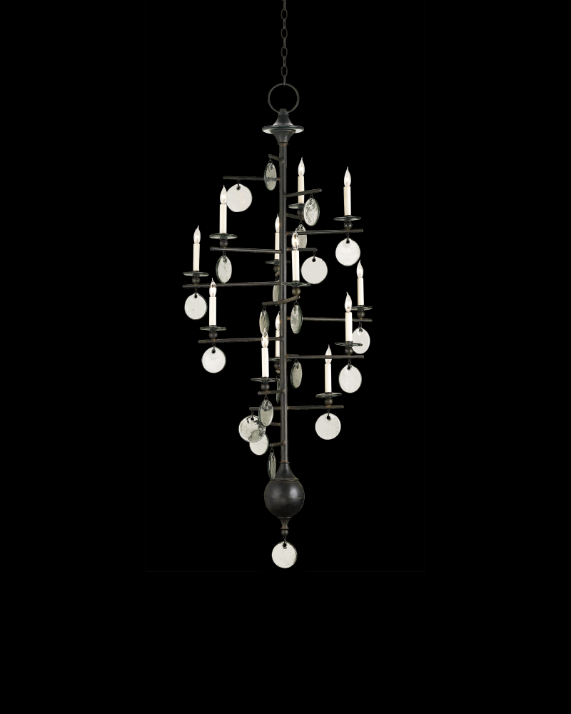 Sethos Large Black Chandelier