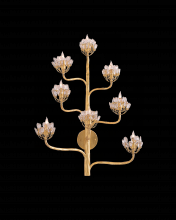 Currey 5000-0058 - Agave Americana Gold Wall Sconce